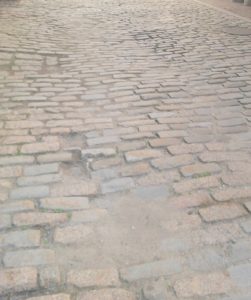 cobblestones in Maine, United States